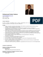Muhammad Zubair Saleem: 055-1747892 Abu Dhabi, UAE