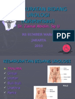Kedaruratan Bidang Urologi