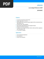 Atmel 4905 IR Control ATA2526 Datasheet