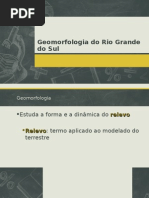 Geomorfolgia Do Rs