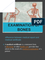 Examination of Skeletal Remaiins-Introduction
