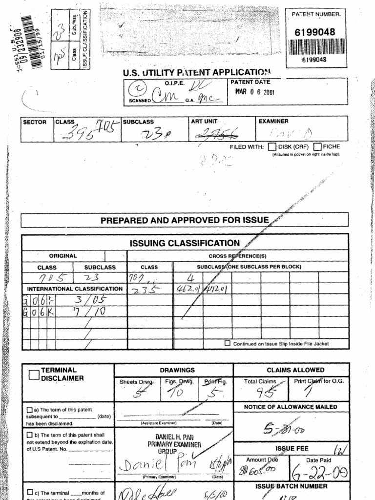 00870-Prosecution History | PDF | Patent Application