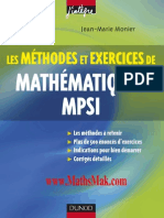 Mathematiques Mpsi