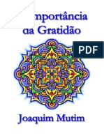 A Importancia Da Gratidao - Joaquim Mutim (eBook)