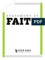 Four Oaks Statement of Faith