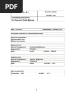 OIML R111-1 - Table 1 | PDF