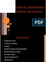 Mechanical Properties of Dental Materials