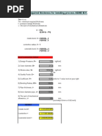 Calculation Minimum Required Thickness for Bending Pipe r2