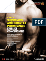 Substances Améliorant La Performance Faits Et Conclusions