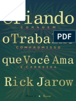 Criando o Trabalho Que Você Ama - Rick Jarow