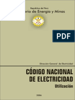 CODIGO NACIONAL DE ELECTRICIDAD