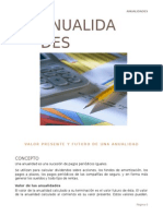 Ejercicios Resueltos de Anualidades Gerencia Financiera II