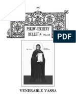 Pskov-Pechery Bulletin: Venerable Vassa