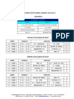 Resultados Torneo Futbol Base Afac Jornada Viernes 21 Agosto