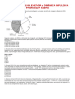 3 Lista Trabalho Energia Dinamica Impulsiva PDF