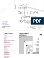 Catalogo Colores CMYK Medidas 2012