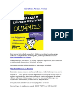 Digitalizar Libros y Revistas for Dummies