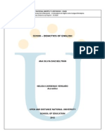 Modulo Didactics of English