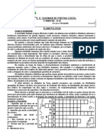 Exercícios de Geografia Do 1º Colegial