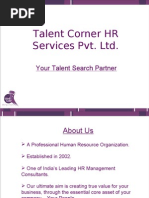 Talent Corner HR Services PVT Ltd.