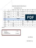 Jadwal Pelajaran PKBM Yaskib Paket B Setara SMP Kelas Vii