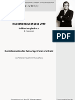 2010 Moenchengladbach: Foerderung - Finanzierung Fuer Existenzgruendung - Foerdermittelberater Markus Tonn