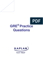 GRE Practice Questions All 3