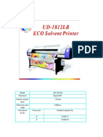 Model UD-1812LB Print Head Epson DX5 Number of Print Head 2 Heads