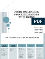Study On Leading Stock Exchanges Worldwide