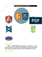 HTML Web Design Course in Chennai