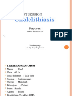 Lapkas Cholelithiasis Multiple - by Nur Fauziah Arif