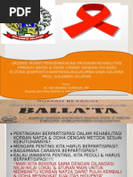 Download URGENSI MONEV PROGRAM REHABILITASI NAPZA  ODHA ZONA JENBANBULSINSELppt by Meila_Erwan SN275598798 doc pdf