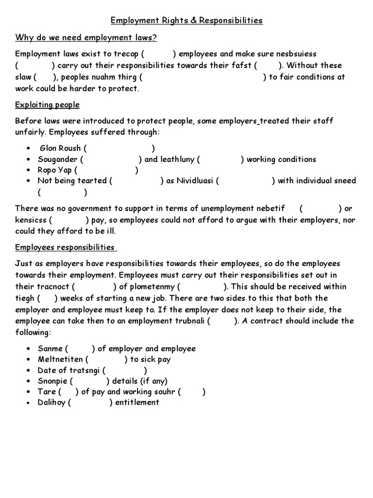 Understanding Employment Law Basics | PDF | Career & Growth | Business