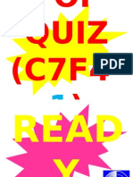 Pop Quiz C7F4-1