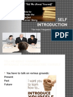 Self-introduction guide under 40 characters