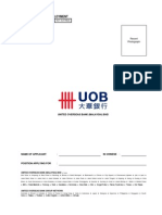 UOB Malaysia Job Application