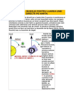 Folosirea Busolei Pentru Luarea Unei Directii Pe Harta