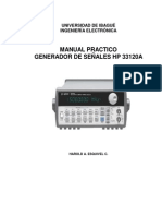 Manual Generador HP 33120