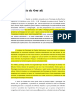 Uma Prévia Sobre Psicologia Da Gestalt