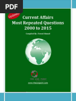 Download Most Repeated Question  Current Affairs - 2000 to 2015pdf by Engr Faheem Akhtar SN275635513 doc pdf