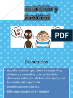 Desnutrición y Obesidad