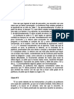 Práctica Docente - Observación de Percusión