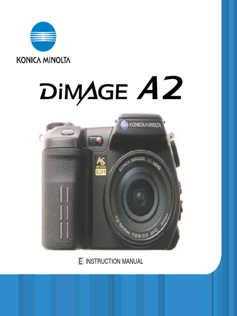 Konica Minolta Dimage A2 8MP Digital Camera With 7x Manual Exposure