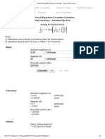 Colebrook Equations Form... - Darcy Friction Factor