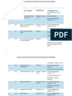 Chema 103 Schedule Fa 15