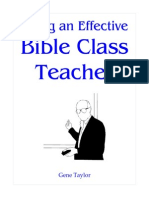 Being an Effective Bible Teacher MM