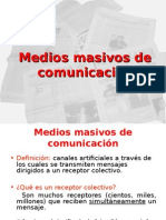 Medios de Comunicación Masivo