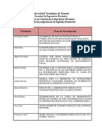 Temas de Investigacion-Maestria Ciencias Ing. Mecanica