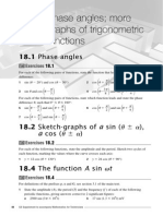 Phase Angles & Graphs of Trig Functions