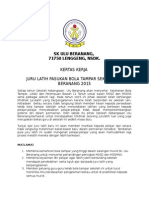 Contoh Kertas Kerja Permohonan Bina Gelanggang Serbaguna